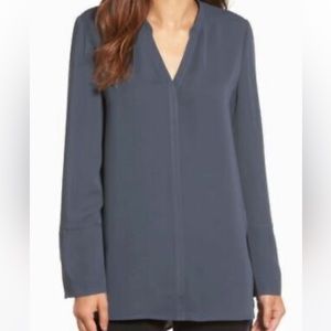 Nic + Zoe Endless Empire Satin Blouse
